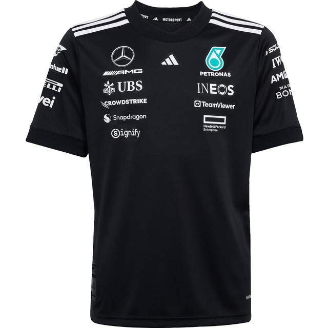 Children's jersey adidas Mercedes - AMG Petronas Formula One Team Driver - Noir - 9/10 years