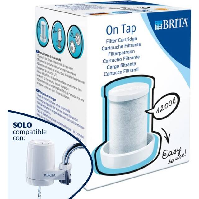 On Tap - Tap Water Filter with 3-month refills for filtered water - 1 cartridge