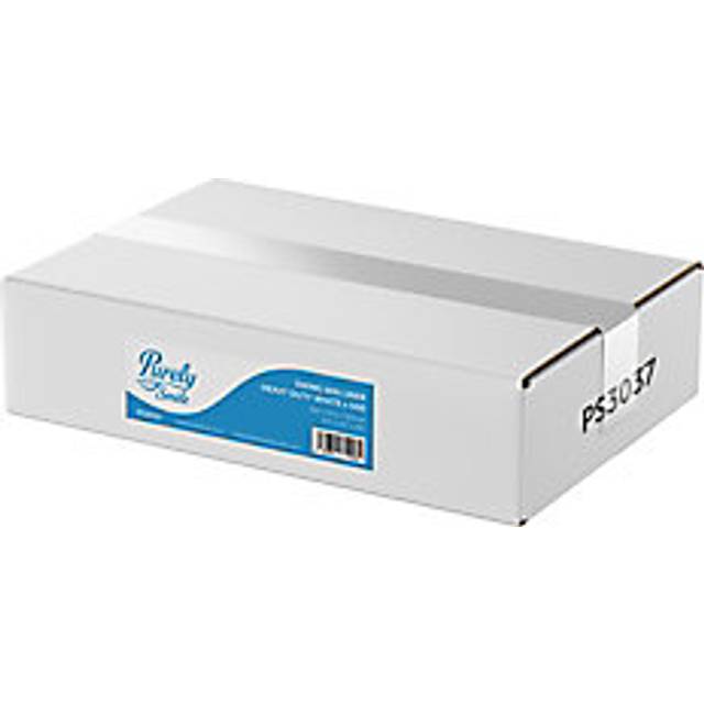Purely Smile Swing Heavy Duty Bin Bags White Plastic Pack of 500