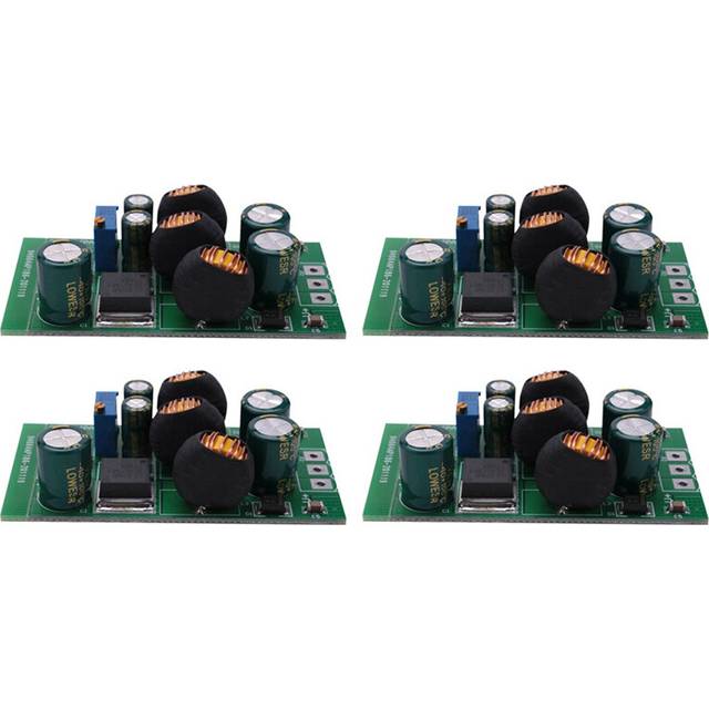 4X 20W +- 5V-24V Positive & Negative Dual Output Power Supply DC DC Step-Up Boost- Converter Module(No Terminal)