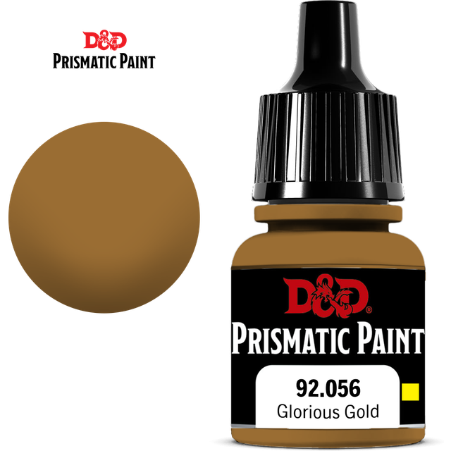 WizKids/NECA D&D Prismatic Paint: Glorious Gold Metallic 92.056Â- 4 Units