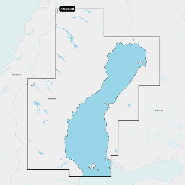 Elektroniskt sjökort Navionics Platinum+ EU047R - Bottenviken