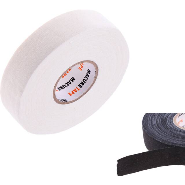 Durable Cloth Hockey Tape for Hockey Sticks - 1\&quot; x 25 yds - Water Resistant & Adhesive