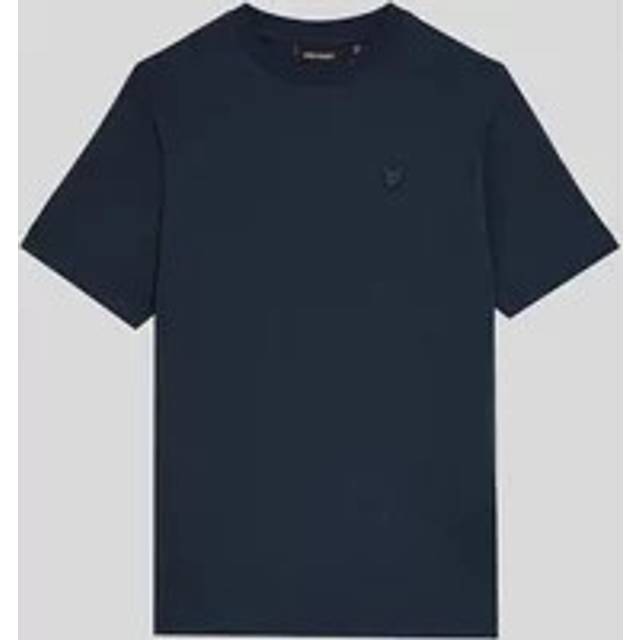 Lyle & Scott - T-shirt Linen - Blå