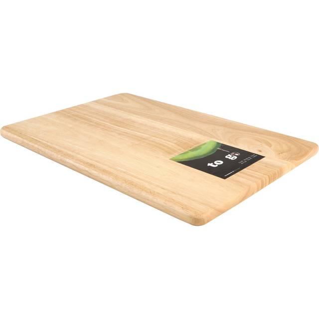 Tala Rectangular Hevea Board - Light Oak/Grey Oak Top