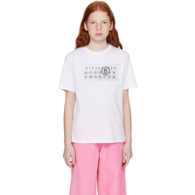 T-Shirt MM6 MAISON MARGIELA Kids color White - 14