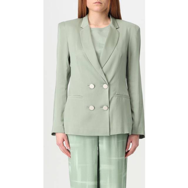 ASV fabric double-breasted jacket