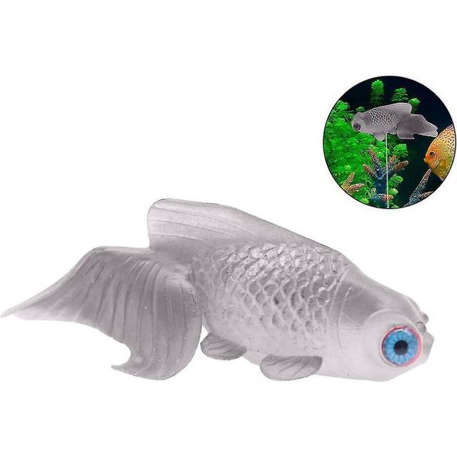 Silicone Artificial Fish Aquarium Decortion High Simulation Lifelike Floating Fake Betta Fish Tank O