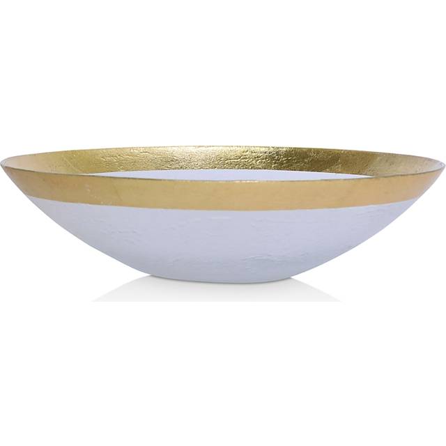 Vietri Rufolo Glass Organic Large Bowl
