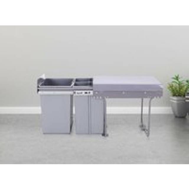 Livingandhome - 40L Pull Out Recycling Waste Bin