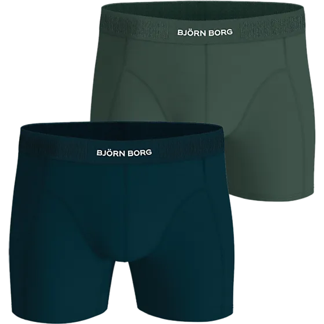 Women's boxer shorts Björn Borg Lyocell (x2) - Multicolore