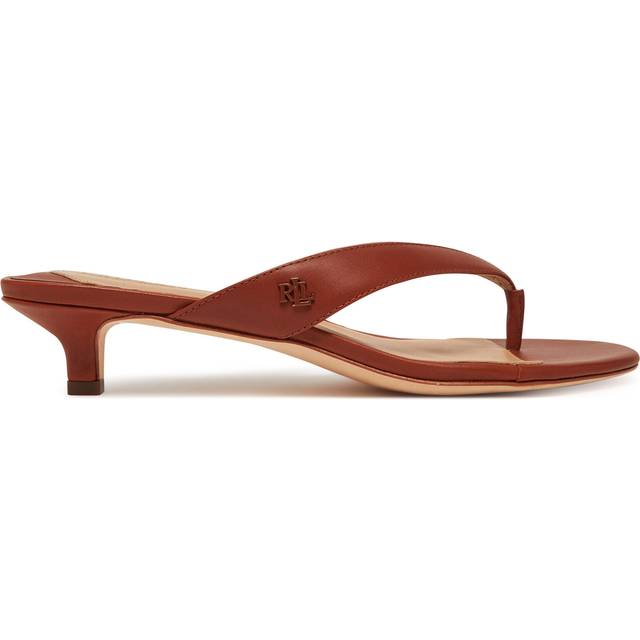 Lauren Ralph Lauren Heeled Sandals - Francesa Sandals Heel Sandal - brown - Heeled Sandals for ladies - 6 (UK)