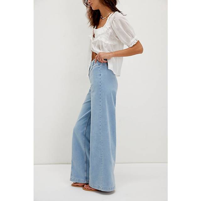 We The Free Libre Wide-Leg Jeans in Palermo, Size: 31