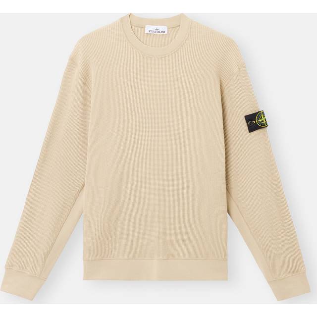 Stone Island, Sweatshirts, male, Beige, 2XL, Sweatshirt