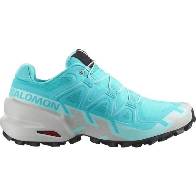 Salomon Women's Speedcross 6 Blue Curacao/Lunar Rock/Iced Aqua, 40