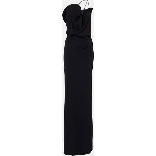 Christopher Esber Asymmetric jersey midi dress