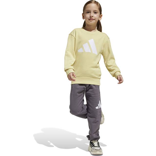adidas Performance Sweatset - Powder Yellow/Vit - adidas Performance - 8 år (128) - Sweatset