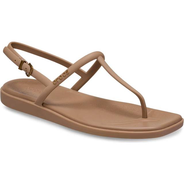 Crocs | Women | Miami Thong | Flips | Milk Chocolate | 5