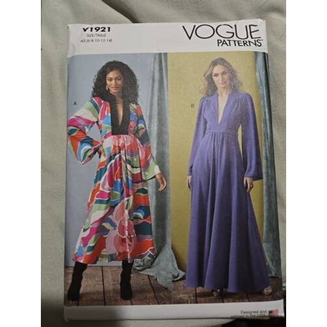 Vogue Paper Sewing Pattern 1921