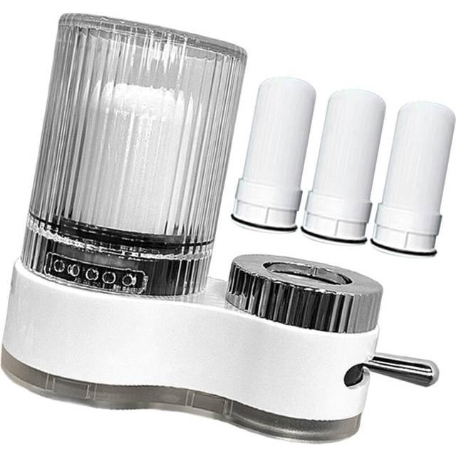 Faucet Mount Water Filter Reducing Heavy Metals Reusable Water Purifier with