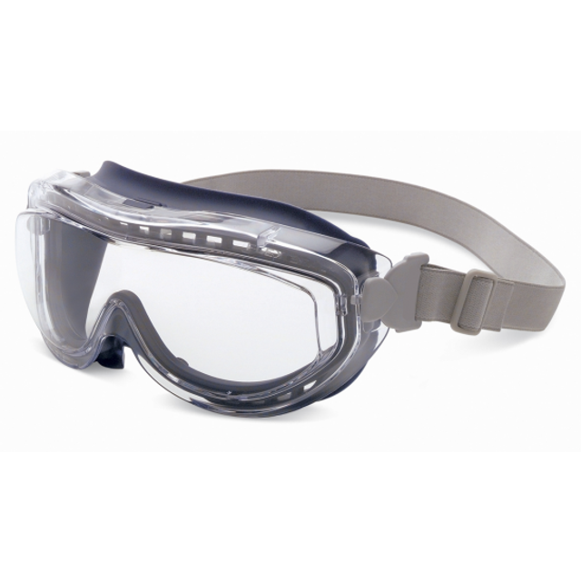 Honeywell 1011333 Flex Seal Clear Fogban Lens Safety Goggles with Fabric Headban