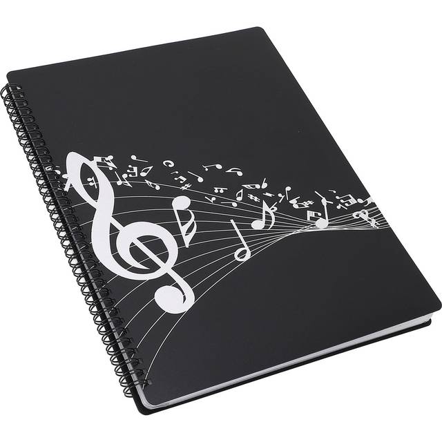 Sheet Music Folder A4 Size ABS Waterproof Music Sheet File Paper Storage Folder for Piano