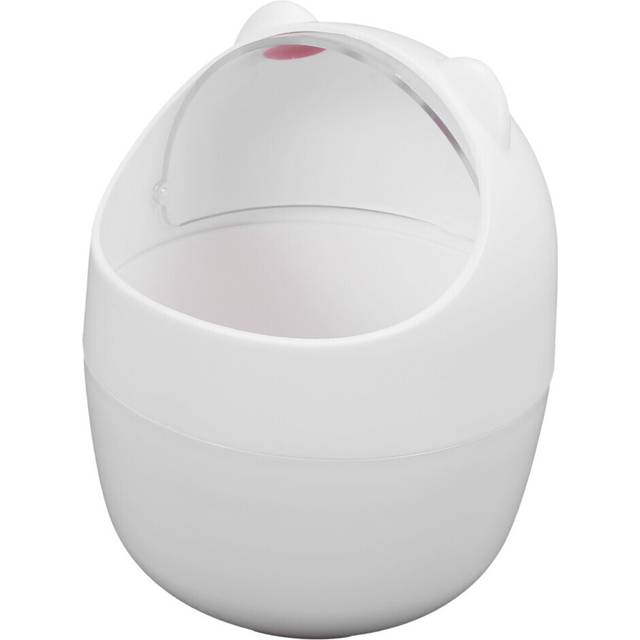 Mini Waste Bin Desktop Garbage Basket Cleaning Barrel Small Desk Organizer Storage Dustbins Animal Trash Can Paper Towel