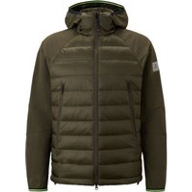 FIRE+ICE Kegan hybrid quilted jacket for men - Dark beige - 46
