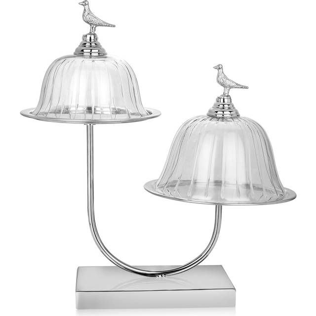 Newbridge Silverware Large Double Cake Dome