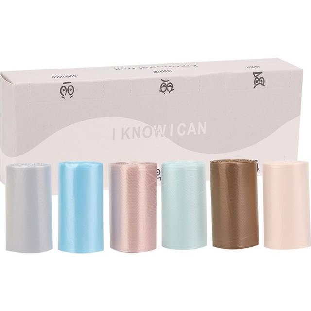 180pcs Mini Thick Disposable Garbage Bags for Desktop Trash Can Car Rubbish Bin