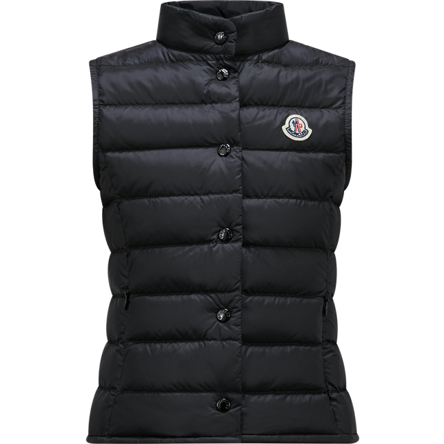 MONCLER ENFANT Liane Packable Down Gilet, Girl, Black, Size: 6Y