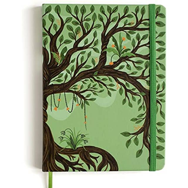 "Tree of Life Blank Journal for Men and Women, 8""x 6"" Travel Journal Notebook, Great as Sketchbook, Drawing Book, Daily Writing Journal, 80gsm Paper,"