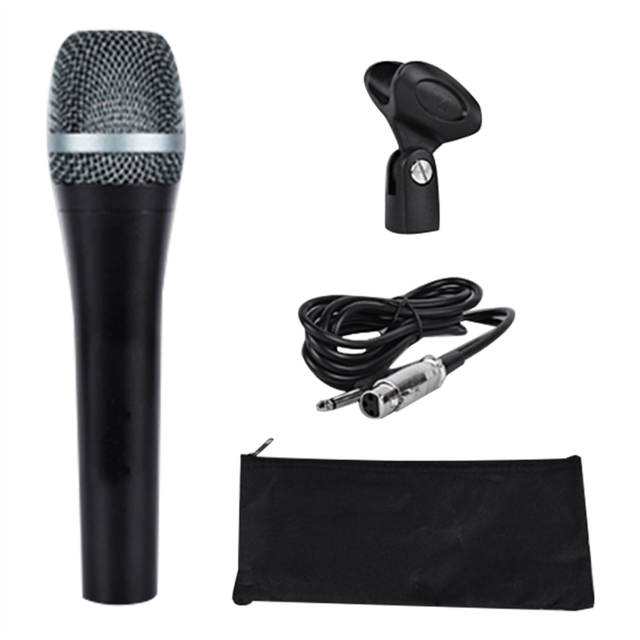 E945 Wired Dynamic Super-Cardioid Vocal Microphone, Handheld Mic