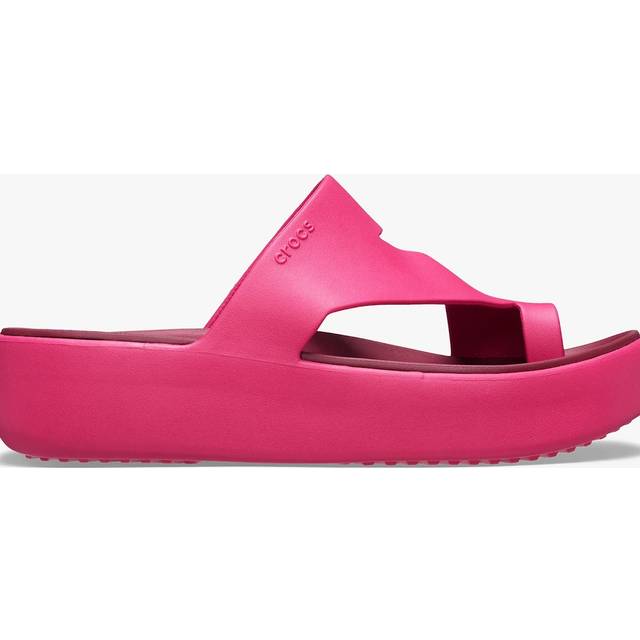 Women's Crocs Getaway Platform Synthetic Women's Dragon Fruit Sandals - Pink - Size: UK 5 / eu 37-38 / us w7