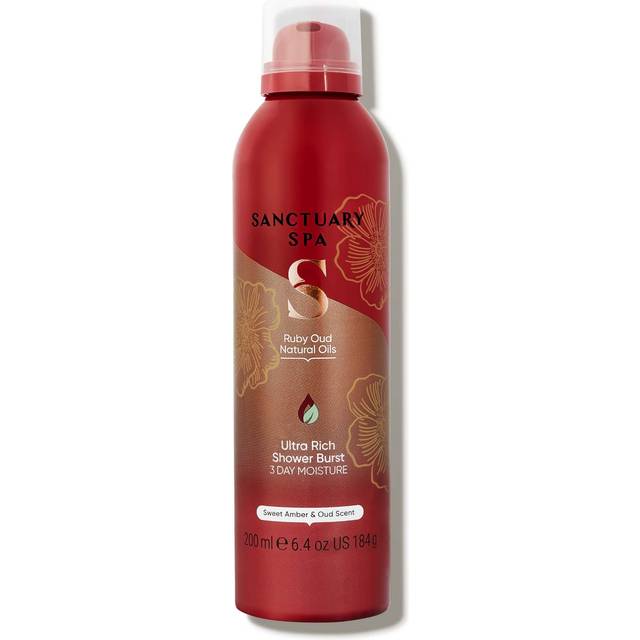 Sanctuary Spa Ruby Oud Natural Oils Ultra Rich Shower Burst