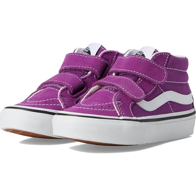 Vans - Kids Sk8-Mid Shoes (4-8 Years), Purple, Size: 34