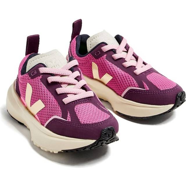 VEJA Kids - Canary sneakers - kids - Recycled Polyester/Thermoplastic Polyurethane (TPU)/Rubber/Recycled Polyester - 26 - Pink