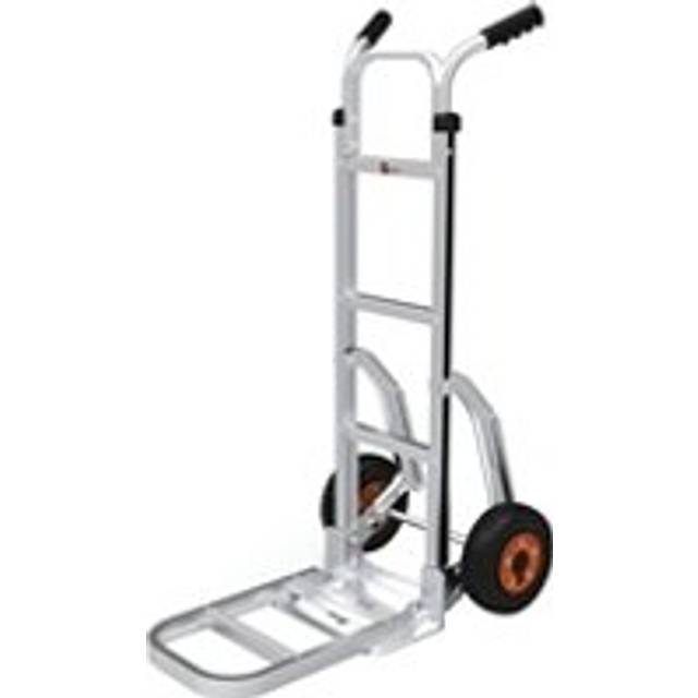 GPC Centaur Aluminium Sack Truck Fixed Folding Toe Plate and Sliders