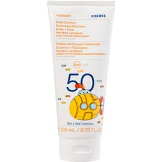 Korres Yoghurt Kids Sunscreen Emulsion Body + Face SPF 50 200ml