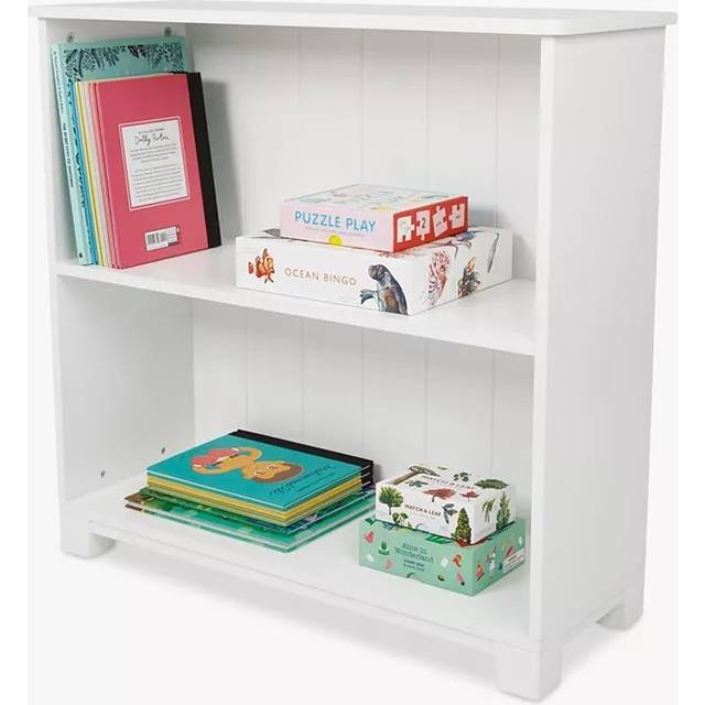 Great Little Trading Co Crompton Low Bookcase, White