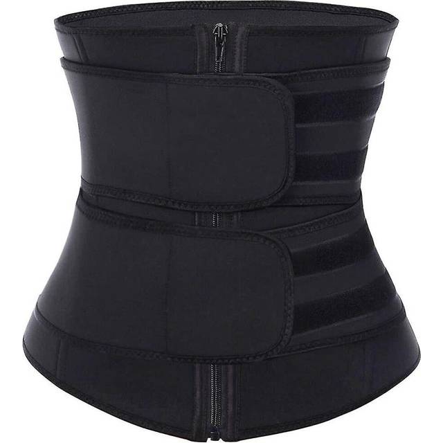 1 Pc Womens Waist Trainer Corset Slimming Body Shaper, M, Black