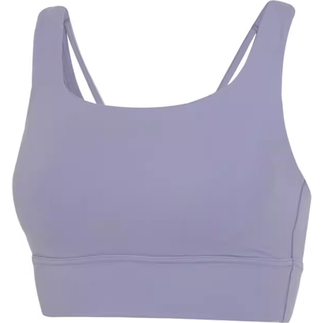 (WMNS) Nike Zenvy Longline Medium-Support Padded Sports Bra 'Ashen Slate Black' DO6620-519 - Ashen Slate/Black