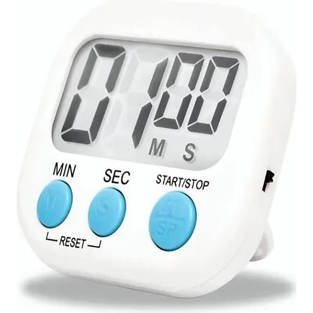 Kitchen Timer Large Screen Digital Display Multifunction Battery Powered Electronic Cooking Timer