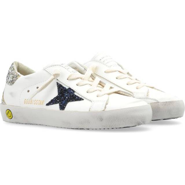 Golden Goose Kids - Super-Star sneakers - kids - Cotton/Sheepskin/Calf Leather/Rubber/Polyester/Calf Leather/Polyurethane - 29 - White