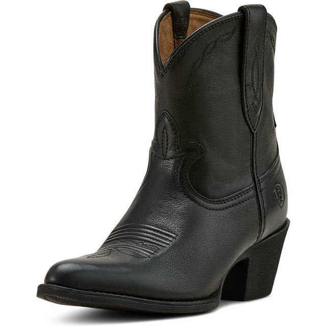 Women's Maggie Western Boots in Black Night, B Medium Width, Size 7, by Ariat