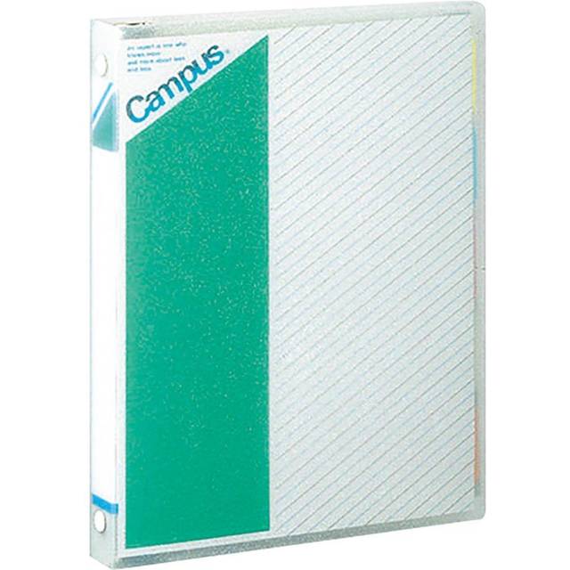 KOKUYO Loose Leaf Binder Campus A5 20 Holes Up to 100 Sheets Green Lu-102G green