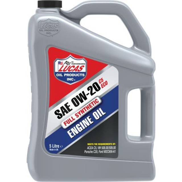 Lucas Oil Synthetic 0W20 C5 ECO Engine Oil - 5 Litre Bottle