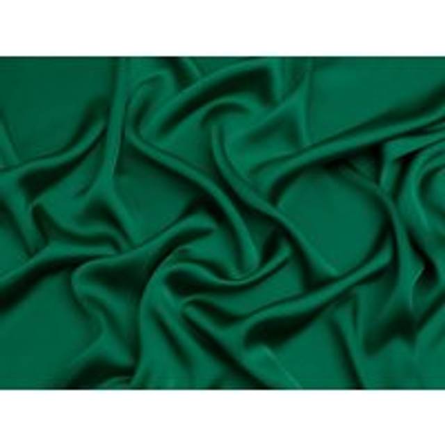 Minerva Core Range Charmeuse Silky Satin Fabric Jade