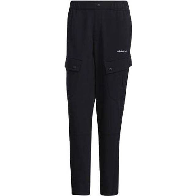 Men's adidas neo Side Pocket Loose Casual Joggers/Pants/Trousers Black HG6591 - Default Color - XXXL