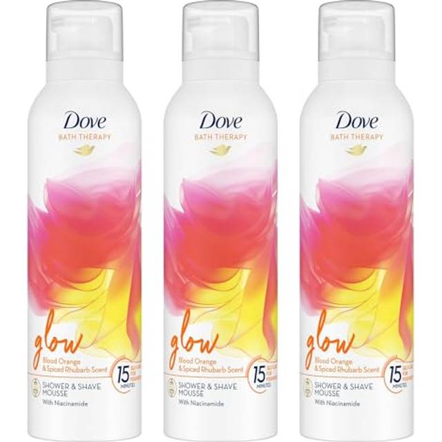 Dove Bath Therapy Glow Shower and Shave Mousse 200ml - 3